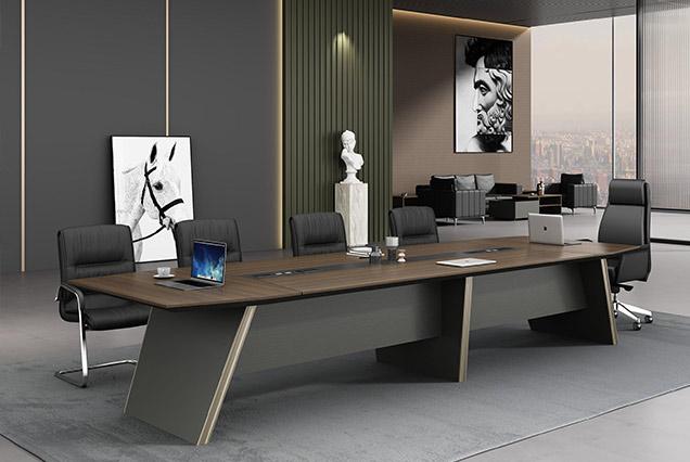 簡約現(xiàn)代會(huì)議(yì)桌-9
