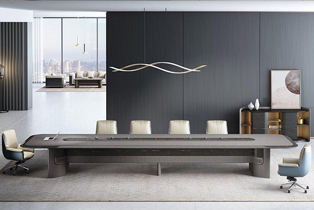 簡約現(xiàn)代會(huì)議(yì)桌-10