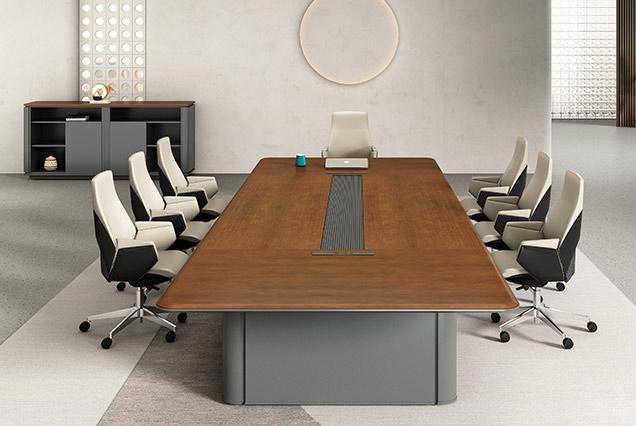 簡約現(xiàn)代會(huì)議(yì)桌-7