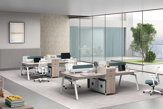 簡約現(xiàn)代職員(yuán)桌-1